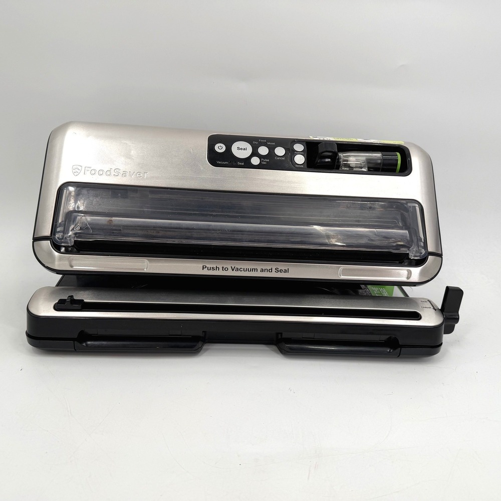 FoodSaver Automatic Vacuum Sealer Machine Silver FM5480 2-in-1 System